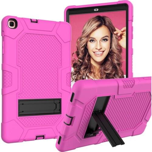 Hard Back Case for Samsung Galaxy Tab A 10.1 2019 T510 T515 SM-T510 SM-T515 Shockproof Stand Tablet Cover