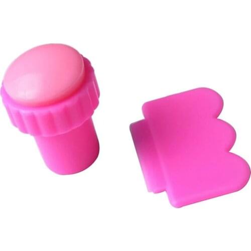 1Pcs DIY Nail Art Nail Stamper Set Nail Stamper + Scraper For Image Paint Plate Stamper