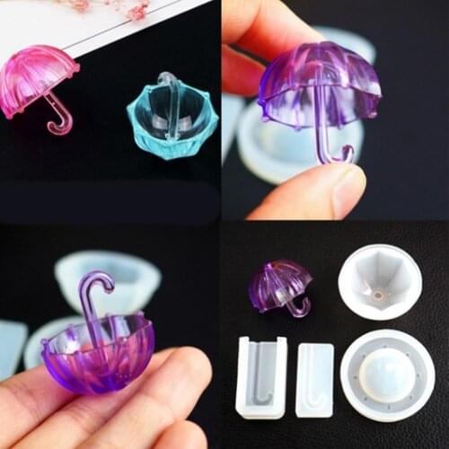 Cute Umbrella Silicone Mold Jewelry Making DIY Handmade Jewelry Epoxy Craft Mold Jewelry Making DIY Handmade Jewelry resin Mold