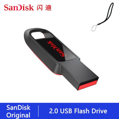 SanDisk USB Stick 2.0 Key USB Flash Drive 128GB 64GB 32GB 16GB Pen Drives Pendrive USB Pen Disk Flashdrive Memory for Phone