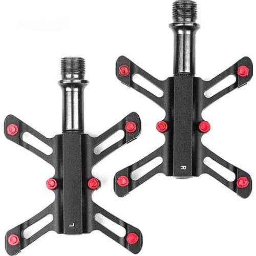 Bicycle Accessories Ultra-light Bicycle Pedal 9/16 Road Bike Pedals Aluminum Alloy Road Bike Bearings Pedals