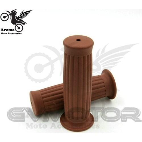 Vintage Cafe Racer motorcycle handlebar 7/8'' 22mm universal motorbike grips motocross ATV Off-road moto dirt pit bike scooter