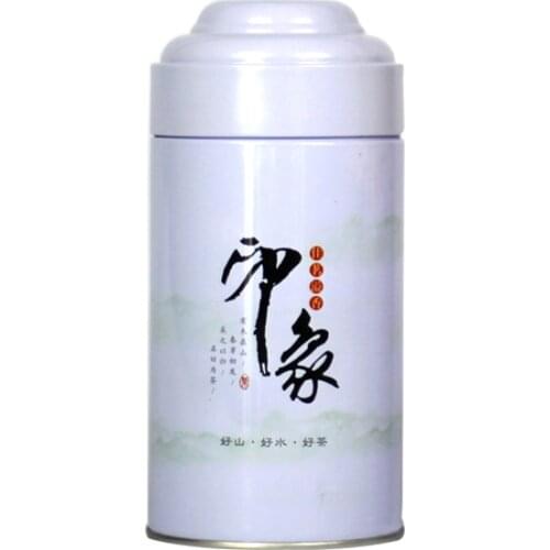 Xin Jia Yi Packaging Box 2018 Hot Sale Tin Round Double Lid Tea Storage Container Organizer Decorative Gift Packing Iron Box