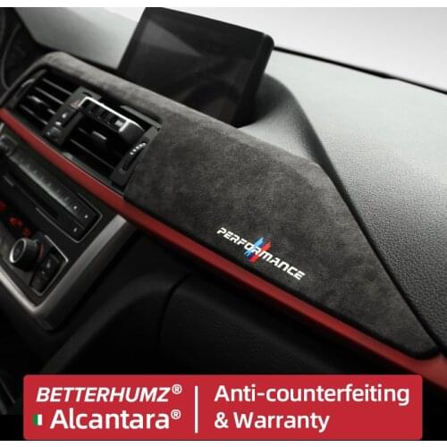 Alcantara Suede Interior Car Dashboard Decoration Panel ABS Cover Car-Styling Sticker For BMW F30 F31 F32 F34 F36 3GT 2013-2019