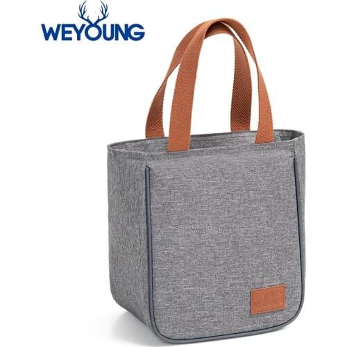 Women Portable Insulated Lunch Box Bag Tote Family Travel Picnic Drink Fruit Food Fresh Lady Cooler Bento Bag
