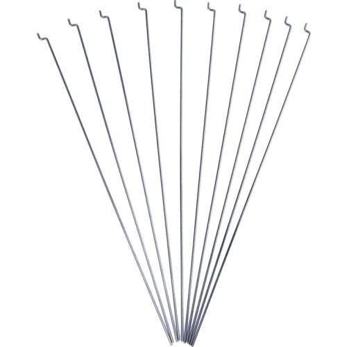 10Pcs Z-type Steering Gear Lever Pull Rod Servo Lever Dia 1.2mm Length 20cm