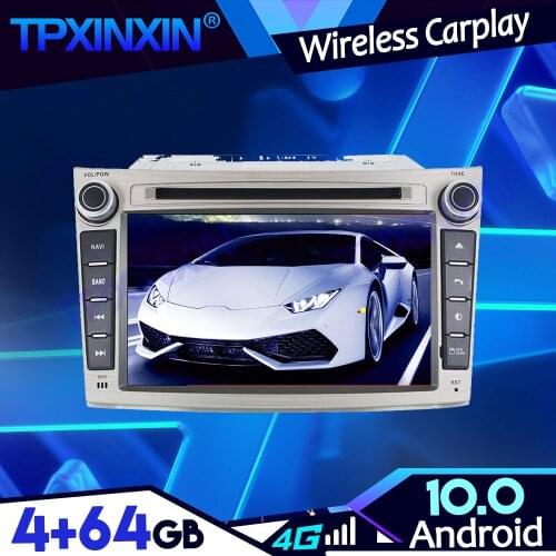 Android 10.0 4G+64G PX6 Carplay For Subaru Outback 2009-2014 Tape Recoder Multimedia Player Navigation GPS Auto Radio Head Unit