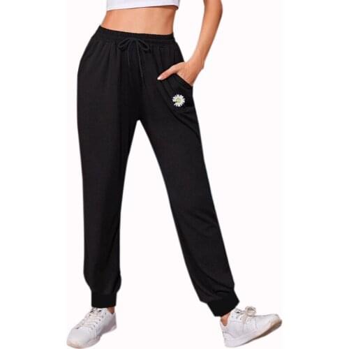 Plus Size 5XL Streetwear Women Punk Pants Fall Joggers Sweatpants Workout Sport Long Pockets Trousers Streetwear Black Gray XXXL