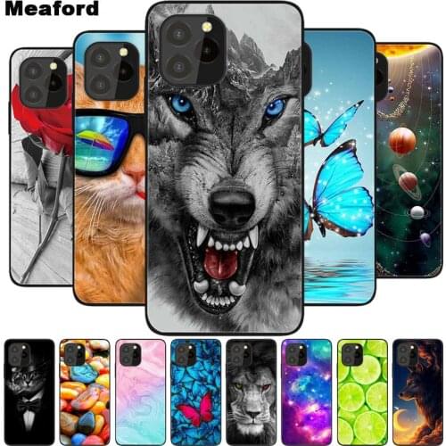 For OUKITEL C21 Pro 6.39'' Case Silicon Back Cover Phone Case For Oukitel C21 pro Soft Case C21Pro MT6762D Coque Black Bumper