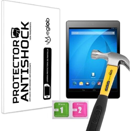 Screen protector Anti-Shock Anti-scratch Anti-Shatter compatible with Tablet Odys Sky Plus 3G