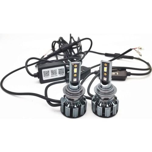 Pair H8 H9 H11 72W 80000LM Car LED RGB Headlight Kit Phone APP Bluetooth Control Bulb Lamp
