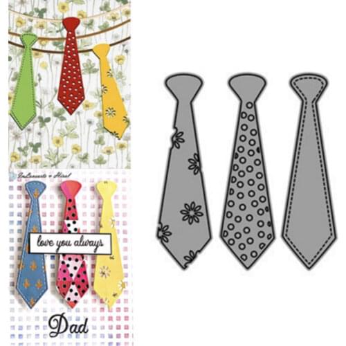 Daddy Ties Love you Metal cutting Die for DIY scrapbook-album Decoration embossed DIY Paper Card