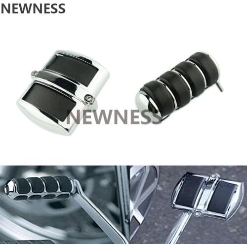 Motorcycle Chrome Gear Shift + Rear Brake Pedals Covers For Kawasaki Vulcan VN 800 900 1500 1600 1700