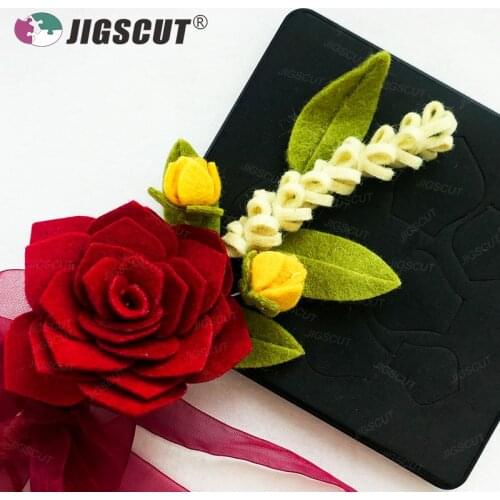 Collage flower steel rule wood cutting dies,scrapbooking dies flower,used to felt,leather,paper fl0075