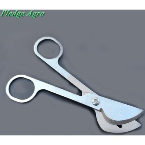 Semen straw cutter frozen semen bovine artificial insemination tube catheter scissors veterinario veterinary pasture ranch farm