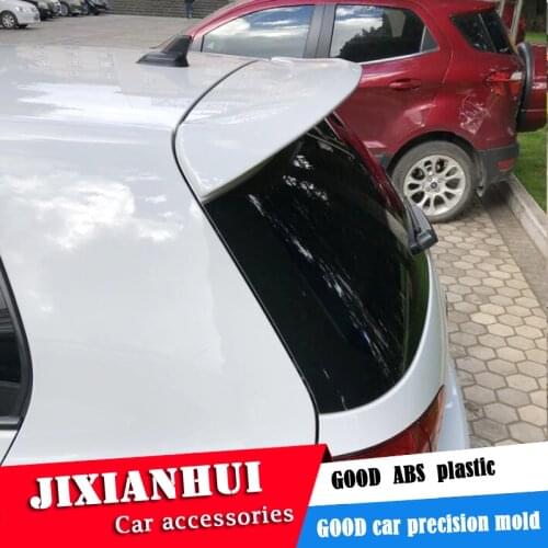 For Golf Spoiler 2010-2013 Volkswagen Golf 6 ABT Spoiler ABS plastic Material Car Rear Wing Color Rear Spoiler
