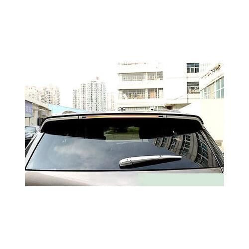 Rear Trunk Spoiler Wing Cover Trim 3pcs For Land Rover Discovery Sport 2015-2017