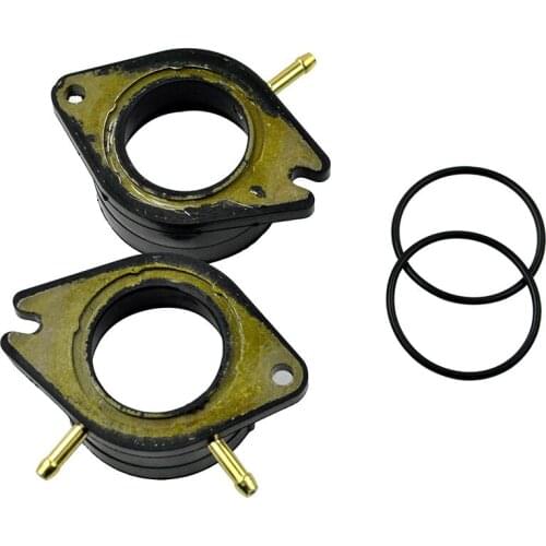 2pc Motorcycle Carburetor Intake Manifold for Yamaha VIRAGO 1100 XV1100K 86-99