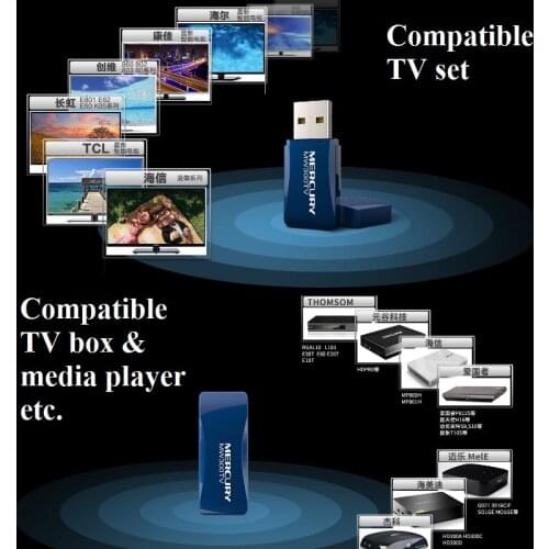 RTL8192EU 300Mbps 802.11a/b/g/n Wireless USB WiFi Adapter Wi Fi Receiver with 2DBi PCB Antenna for Dream Box/STB/IPTV/HD player