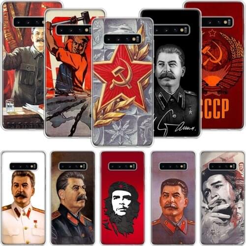 Russian Stalin Ussr Communism Phone Case For Samsung Galaxy A51 A71 A70 A50 A40 A30 A20E A10 A01 A21 A41 A20S A6 A7 A8 A9 Coque