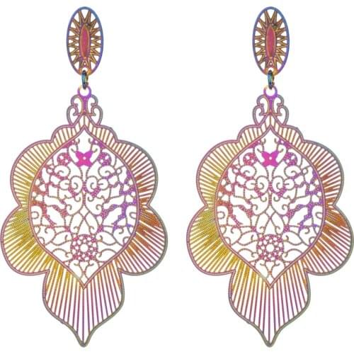 Korean fashion classic colorful long Tassel Earrings are suitable for women / girls' live show jewelry ER-511