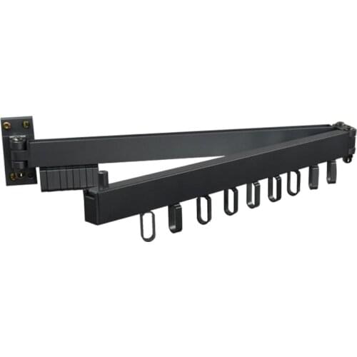 Multi-Function Expandable Drying Rack Hanger 360 Degree Rotating for Bathroom Balcony E2S