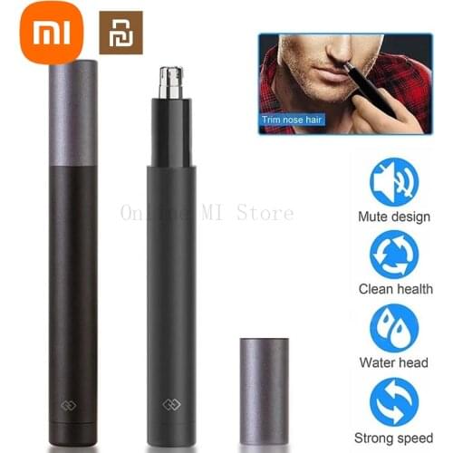 Original XIAOMI Youpin Huanxing HN1 Electric Mini Waterproof Nose trimmers Portable Ear Nose Hair Shaver hair clipper