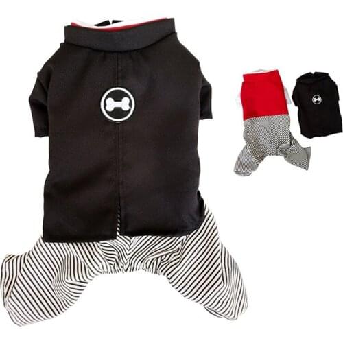 Pet Coat Cotton Kimono Style Two-Piece Set Dog Jumpsuit Jacket Pet Puppy Clothes For Small Dog Cat Clothing XS-XL Pet Product