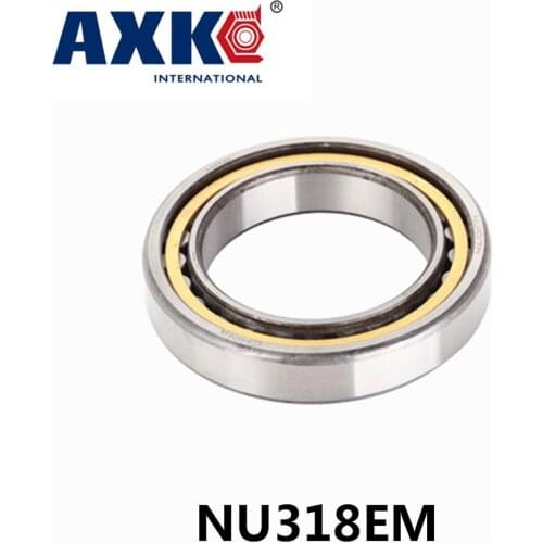 Axk Bearing Nu318em Cylindrical Roller Bearing 90*190*43mm
