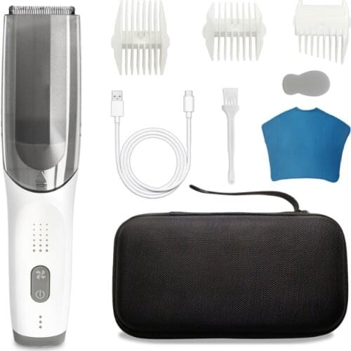 Professional Electric Hair Clippers Beard Trimmer Barber Cordless Grooming Kit G2AE