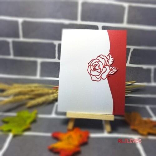 RLJLIVES Rose Metal Cutting Dies Stencils for DIY Scrapbooking Stamp/photo album Decorative Embossing DIY Paper Cards