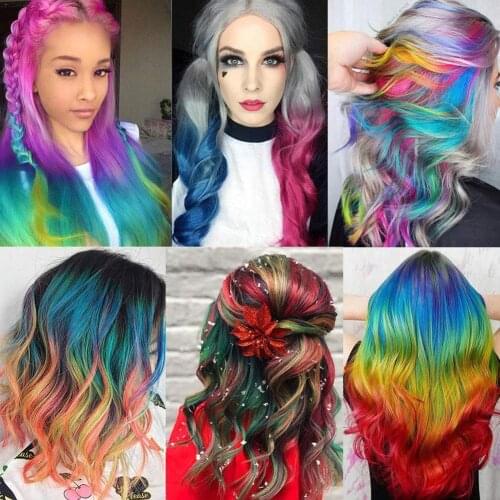 30ml Hair Dye Spray Liquid Hair Dye Unisex Hair Color Red/Grey Tools Dye Use To Dye Spray Hair Styling Color Easy Instant J5I9