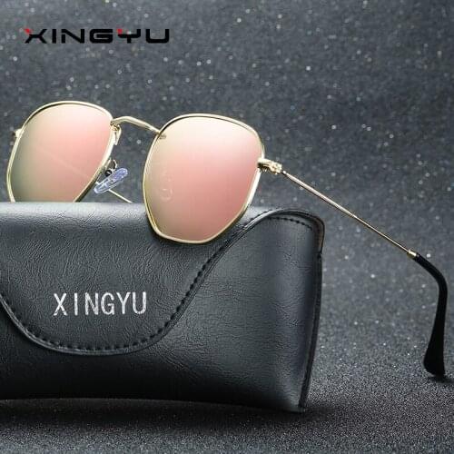 XINGYU Brand sunglasses women 2020 glass lens Retro sunglasses men Designer Sunglasses Driving glasses Mens Sun Glasses 3548
