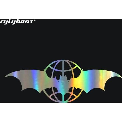 Rylybons Military Bat 3D Car Stickers Motorcycle decals Car Styling Car Bumper Vinyl Stickers Car Body Window Stickers