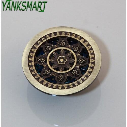 YANKSMART Bathroom Washbasin & Bathtub Accessories Go To The Water Floor Drain Easy To Install & Clean