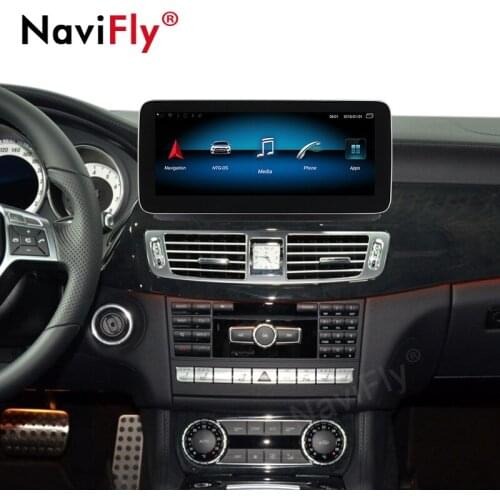 NaviFly 4G LTE Carplay 4G+64G Android 10 Car Multimedia Player Navigation gps for Mercedes Benz CLS Class W218 2011-2017