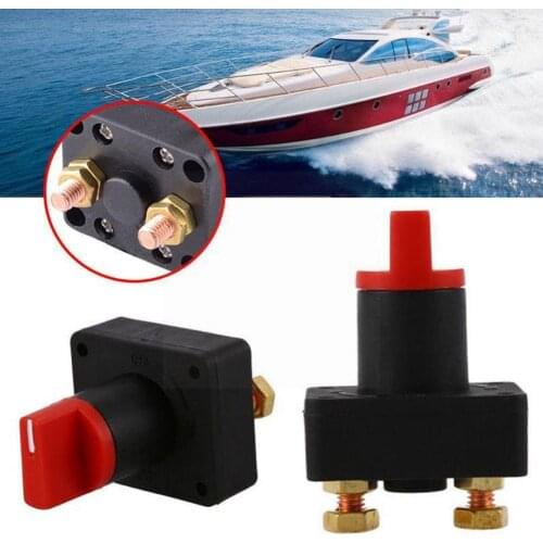 Car Main Battery Small Current Power Cut-off Switch Cut-off Battery Power Parts Car Switch Modified 300A 12V Switch Rotary F9R2