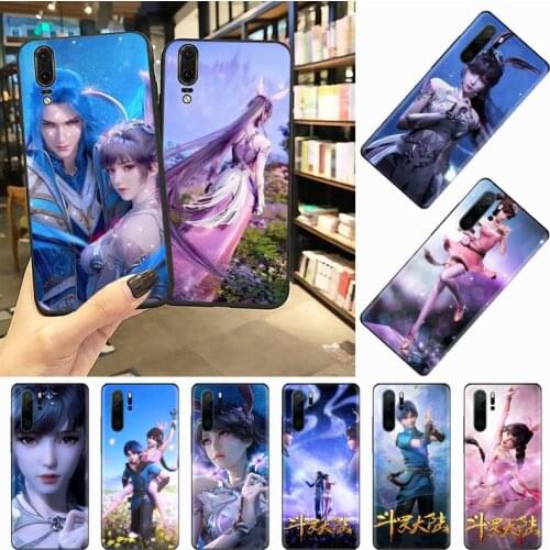 Chinese style anime Douluo Dalu Phone Case For Huawei honor Mate P 10 20 30 40 i 9 8 pro x Lite smart 2019 nova 5t