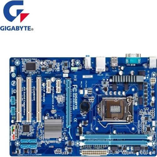 For Gigabyte GA-P61-S3P P61-S3P Motherboard LGA 1155 For Intel H61 Used Desktop Mainboard USB2.0 SATA2 PCI-E X16