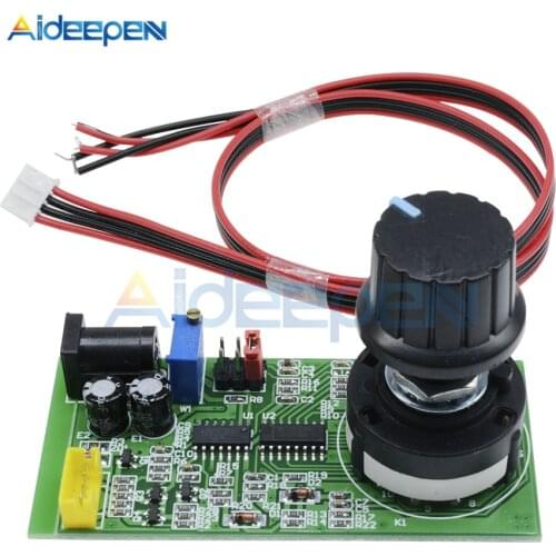 MC-11 1Hz-100KHz Pulse Signal Generator PWM Square Wave Generator Module Adjustable Rotate Button DC 5-12V