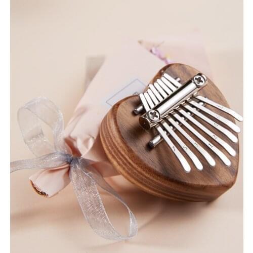Muslady 8 Key Mini Kalimba Mini Thumb Piano Finger Piano Finger Keyboard Musical Instrument