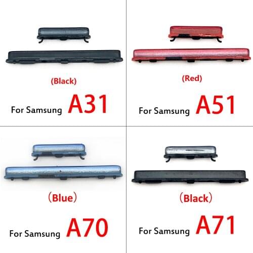 New For Samsung A31 A51 A70 A71 Power Button + Volume Side Button