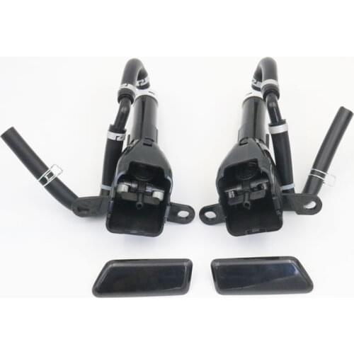 Car Headlamp Headlight Cleaning Washer Spray Nozzle Pump Jet With Cover Cap For Mitsubishi Outlander 2006 2007 2008 2009