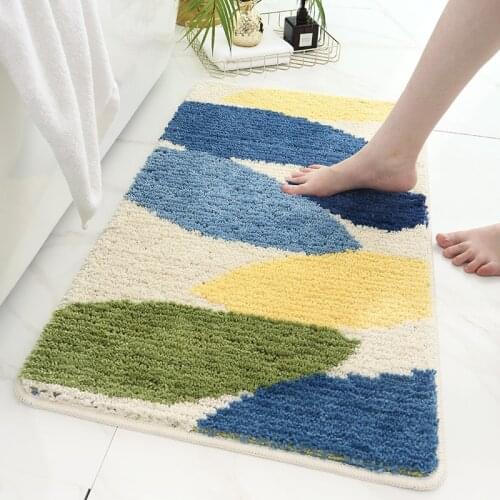 Welcome Doormat Outdoor Carpet Absorbent Bathroom Floor Mats Kitchen Rug Non-slip Bedroom Carpet Foot Mat Living Room Rug