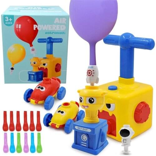 Balloon Powered Cars Balloon Racers Aerodynamic Cars Stem Toys Party Supplies F3ME