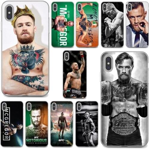 Silicone Phone Shell Case harajuku-hombre-Conor-McGregor For Huawei Mate 20 30 40 7 8 9 10 Lite Pro P Smart 2018 2019 Plus G7 G8