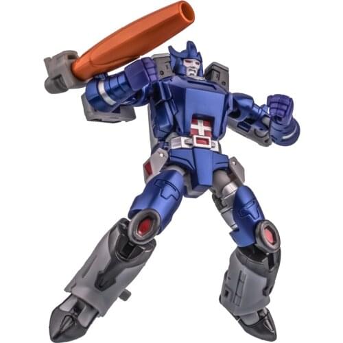 In Stock Newage H23EX Darius Metallic Version Galva Tron Action Figure Transformation Robot Toys Canon Model PVC Boys Gift