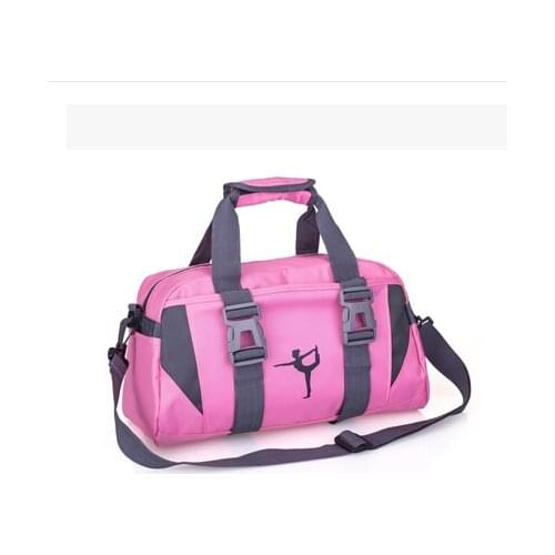 Yoga Fitness Waterproof Nylon Training Shoulder Crossbody Sport For Women Fitness Travel Duffel Clothes