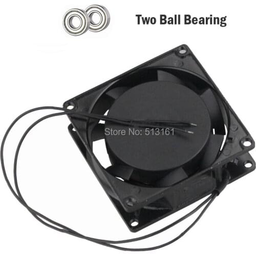 20 pieces 220V 240V 80MM 8025 8CM AC FAN 50/60Hz 2400RPM Exhaust Axial Fan PC Laptop Cooling Fan