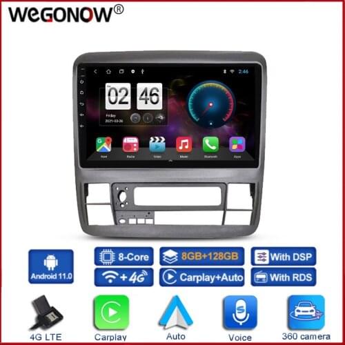 360 Panoramic Camera 6G+128G Android 10.0 Car DVD Player GPS MAP WIFI Bluetooth 5.0 RDS Radio For Toyota Alphard 2004-2008 2009